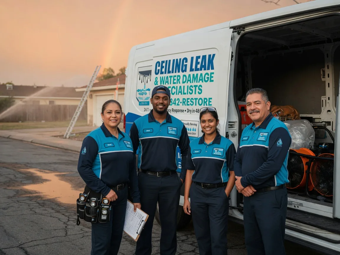 Ceiling Leak Cleanup company in Points, WV